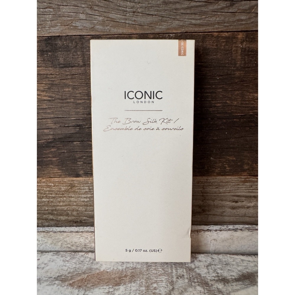 Iconic The Brow Silk Kit – Universal Clear 0.17 oz With Brush – New | GIFT IDEA